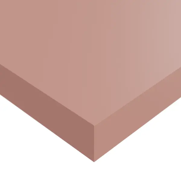 Полка настенная Spaceo Bistro 80x23.5 см МДФ цвет розовый