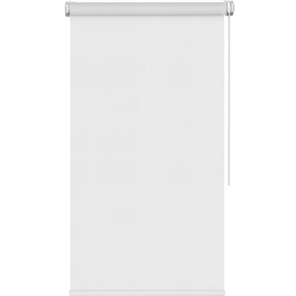 Штора рулонная Шантунг 40x160 см белая