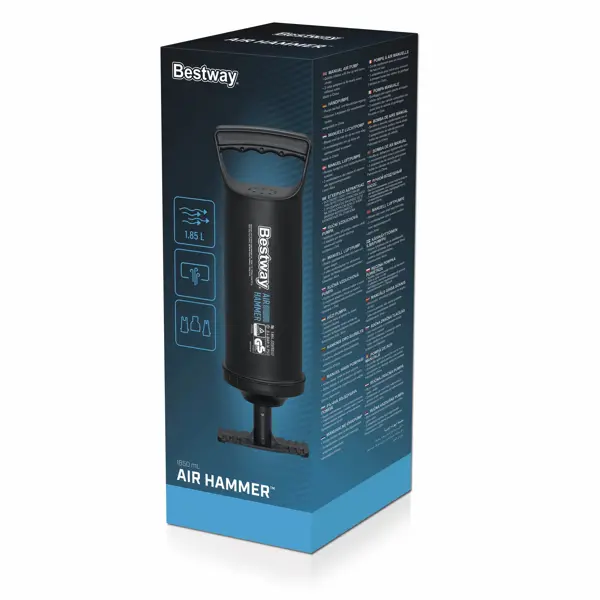 Насос ручной воздушный Bestway Air 1850 пластик