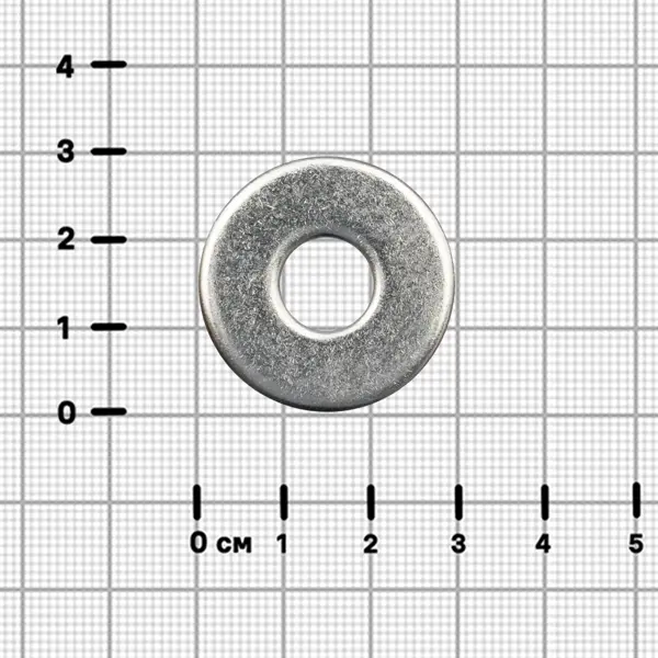 Шайба DIN 9021 М10 нержавеющая сталь А2 12 шт.