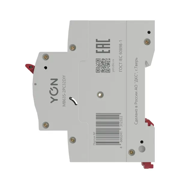 Автоматический выключатель DKC Yon 2P C32 А 4.5 кА