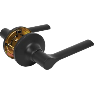 Дверь межкомнатная глухая INVISIBLE 80x200 см эмаль белый с замком