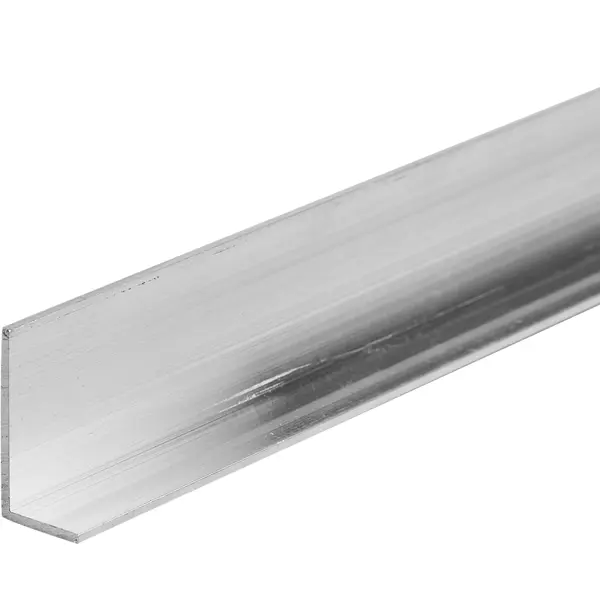 Профиль L-образный алюминий 20x10x1.2x2700 мм серый