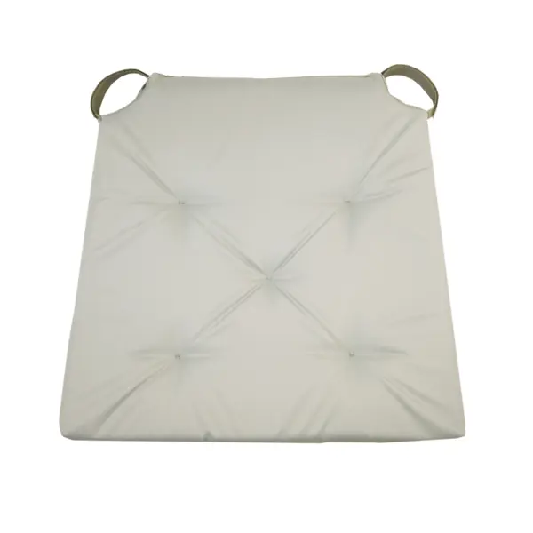 Подушка для стула Linen Way 40/35x40 см цвет светло-серый