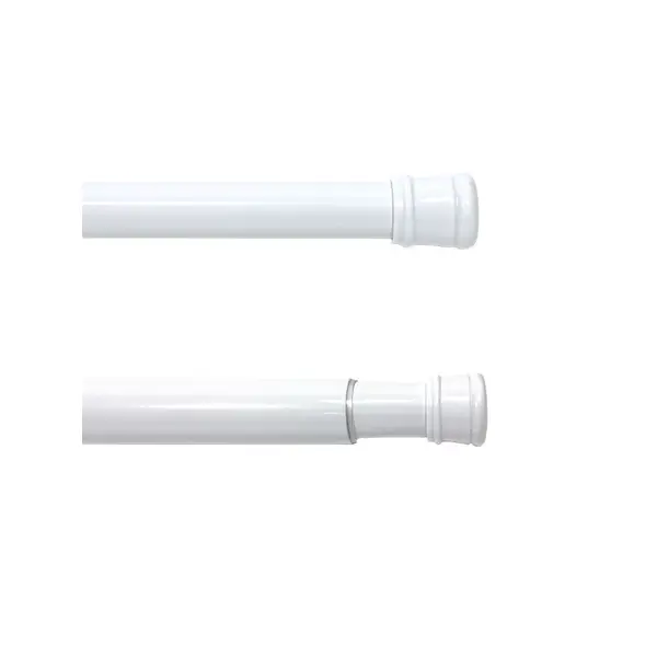 Карниз для ванной Bath Plus телескопический 122-218 см цвет белый