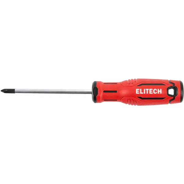 Отвертка крестовая Elitech 211203 PH1x100 мм
