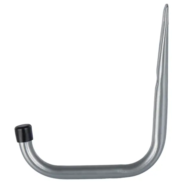 Дверь межкомнатная глухая Рондо 90x200 см Hardflex цвет серый жемчуг с замком и петлями