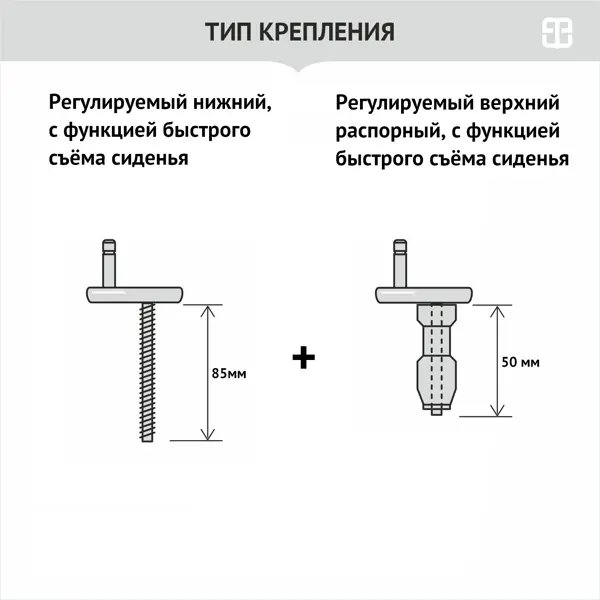 Сиденье для унитаза Verana Slim SO с микролифтом цвет белый