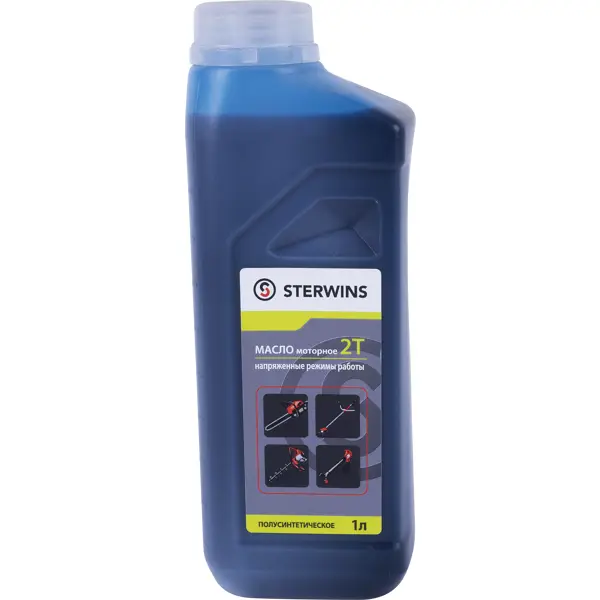 Масло моторное 2T Sterwins полусинтетическое для напряженных режимов использования 1л
