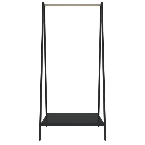 Вешалка напольная Otto 67x145x38 см металл цвет чёрный