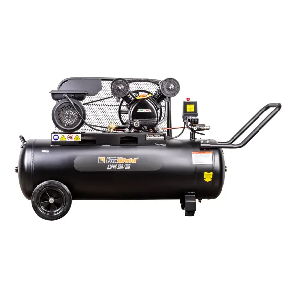 Компрессор ременной масляный Аэрус 380/100, 100 л, 380 л/мин