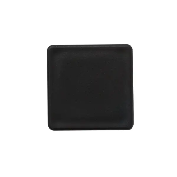 Насадка пластик 40x40 мм, цвет черный, 4 шт.