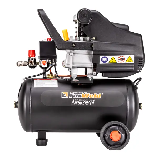 Компрессор поршневой масляный Аэрус 210/24, 24 л, 210 л/мин