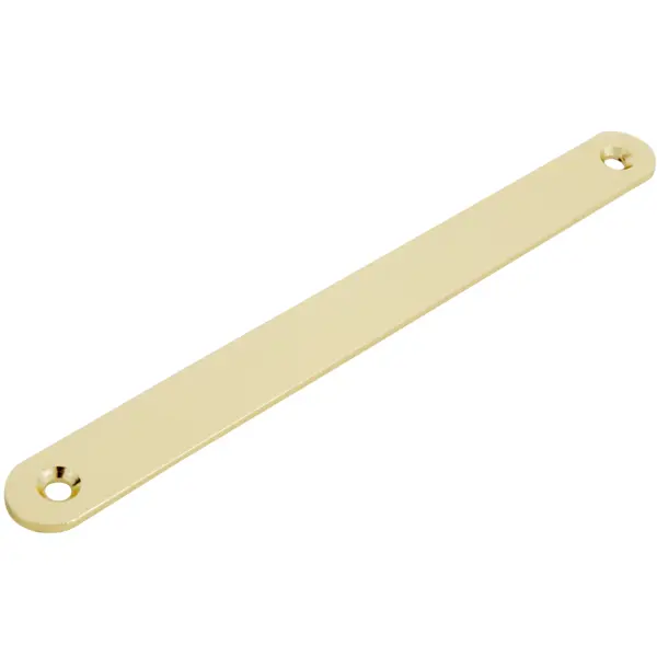 Ответная планка-заглушка Edson EDS-CP Gold 18x196 мм, сталь, цвет золотой