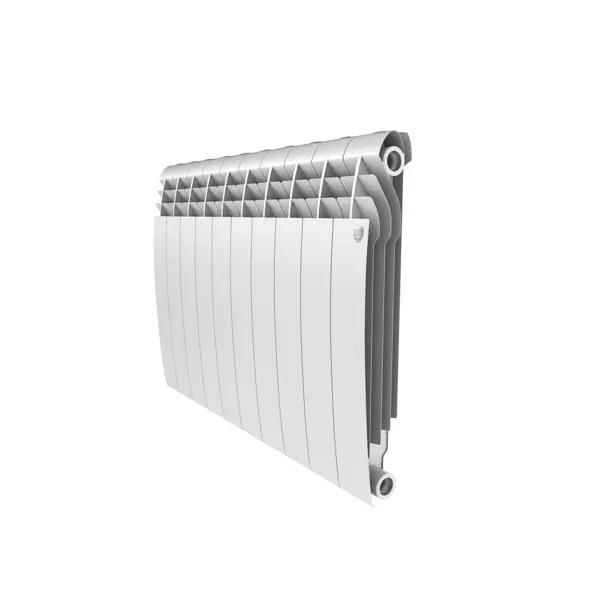 Радиатор секционный Royal Thermo Biliner 500/87 10 секций боковое подключение биметалл белый