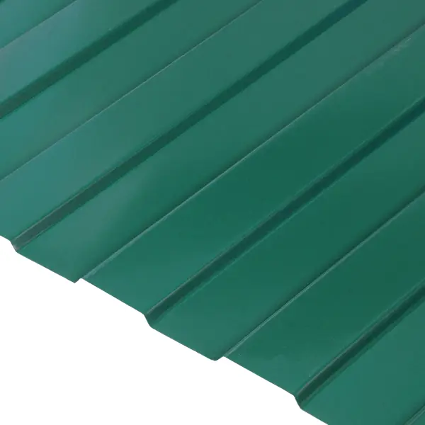 Профнастил С8 0.3 мм 1200x2000 мм RAL 6005 зелёный
