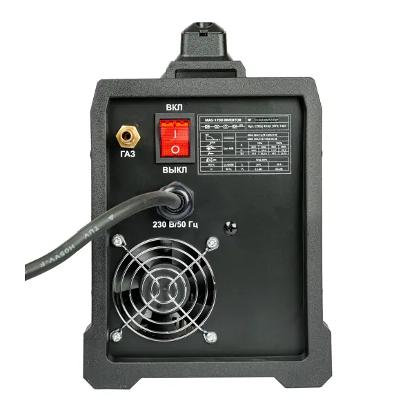 Сварочный аппарат инверторный Спец MAG-170D, 160 А, до 4 мм