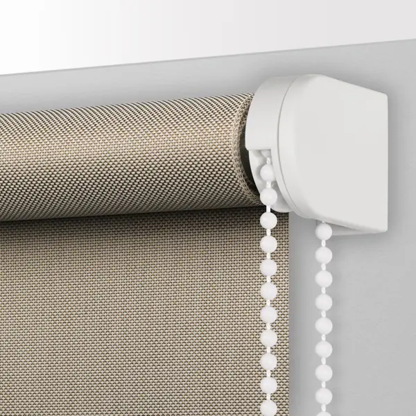 Штора рулонная Inspire Screen 120x230 см цвет серо-бежевый