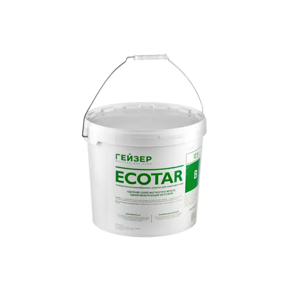 Фильтрующая засыпка ионообменная смола Гейзер Ecotar B 12.5 л