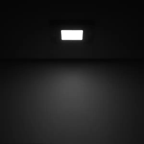 Светильник встраиваемый Gauss Backlight BL121 квадрат, свет нейтральный белый
