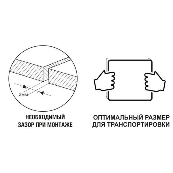 Фанера 4 мм ФК шлифованная 760x760 мм сорт 2/4 0.578 м²