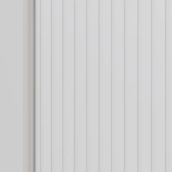 Дверь межкомнатная глухая Соло 25 90x200 см эмаль цвет белый с замком и петлями