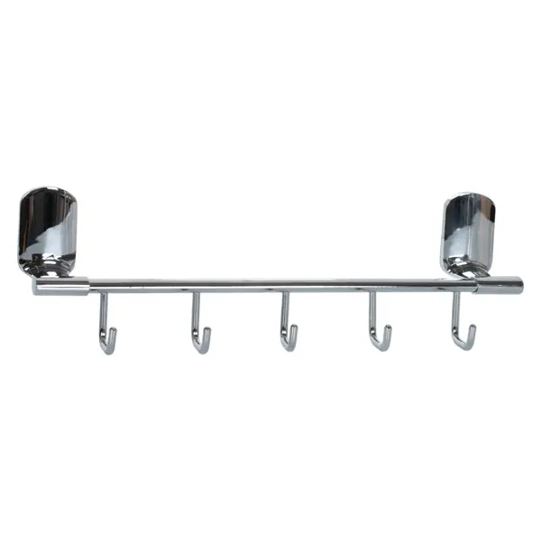 Вешалка Swensa Slick SWR-5600-11, металл, 5 крючков, цвет хром