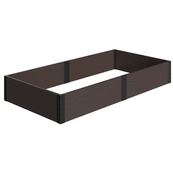 Грядка Holzhof 300x100x30 см цвет венге