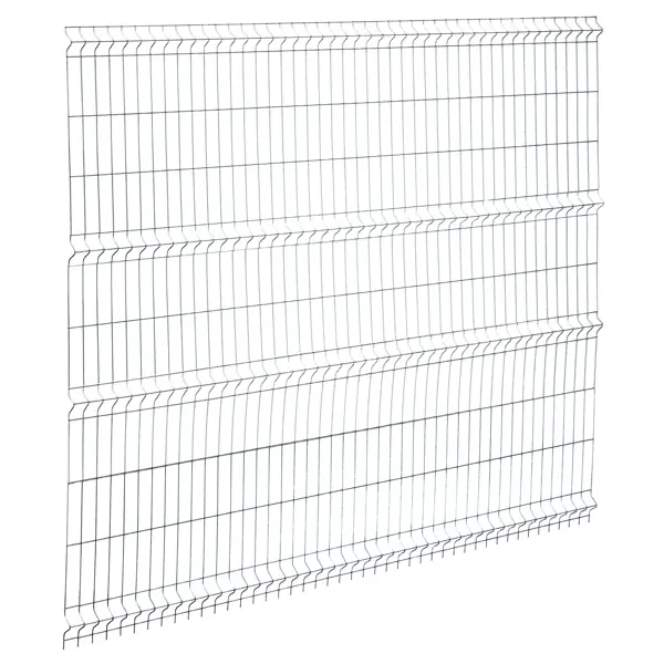 3D панель для забора Grand Line Light 2.5x2.03 м полиэстр RAL 6005 4 ребра