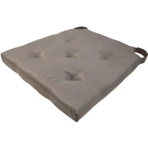 Подушка для стула Inspire Pharell 40/35x40 см цвет серо-коричневый Fossil 3
