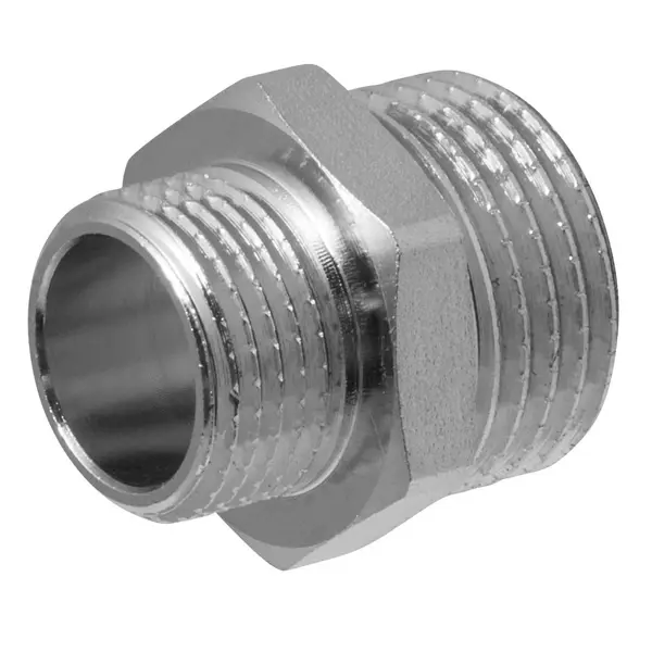 Ниппель MPF 1/2"x3/8" НР латунь