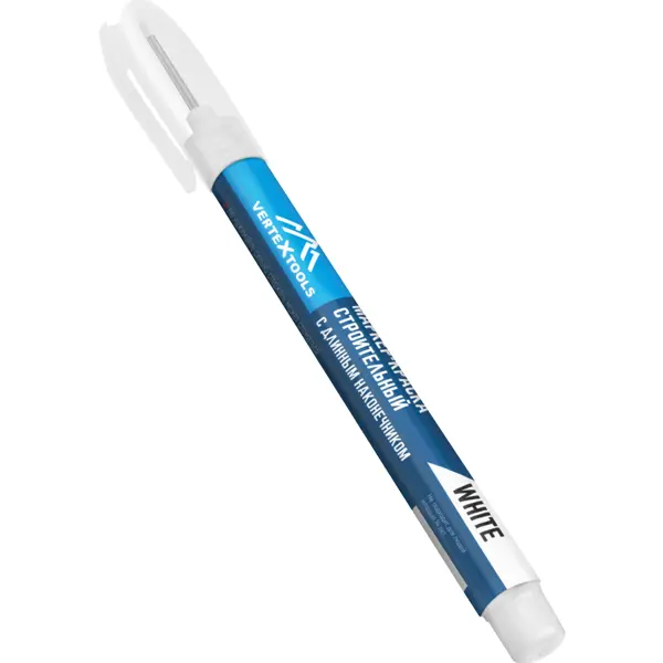 Маркер-краска Vertextools 0021-01 белый 1-3 мм
