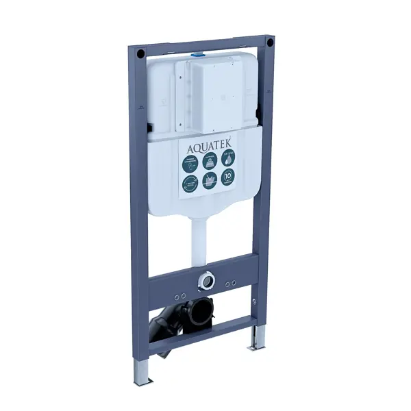 Инсталляция для унитаза Aquatek Pneumo N49
