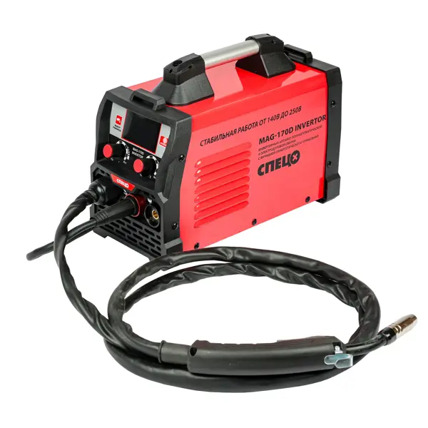 Сварочный аппарат инверторный Спец MAG-170D, 160 А, до 4 мм