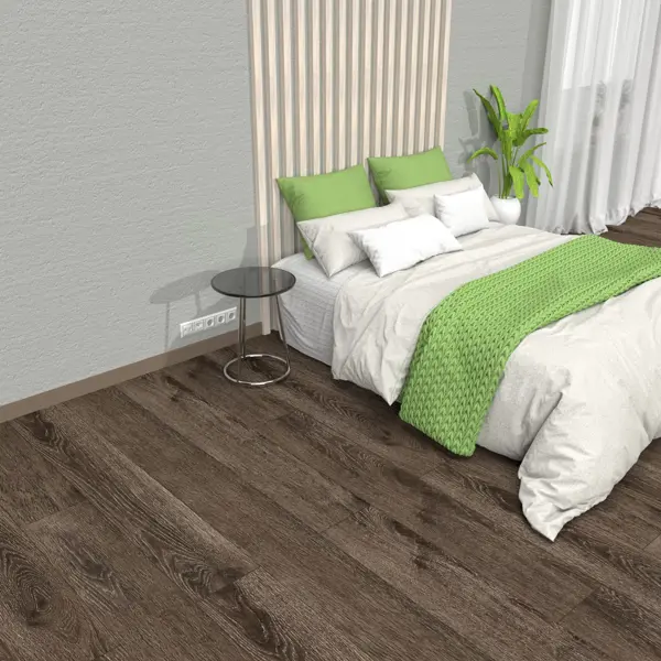 SPC плитка «Дуб Броудпик» 43 класс 4 фаски толщина 5 мм 1.83 м²