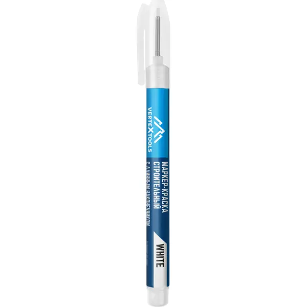 Маркер-краска Vertextools 0021-01 белый 1-3 мм