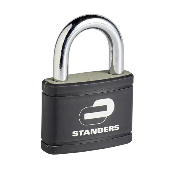 Замок навесной Standers 67x50 мм, чугун