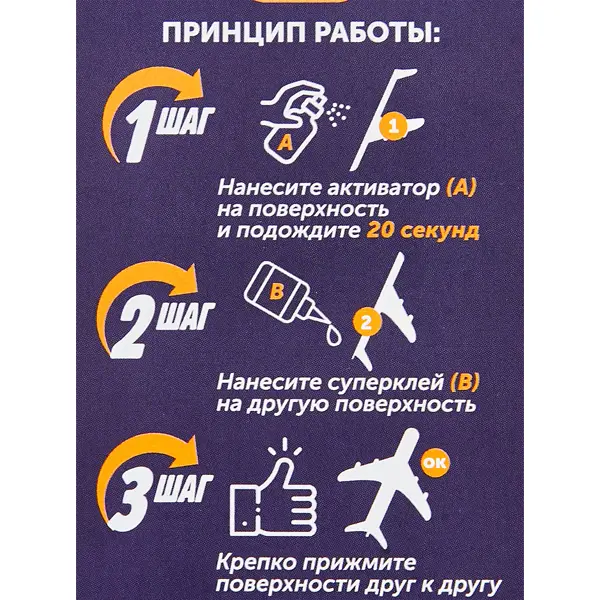 Суперклей - набор для экспресс склеивания Sormat MDF KIT 435 35 гр + 200 мл