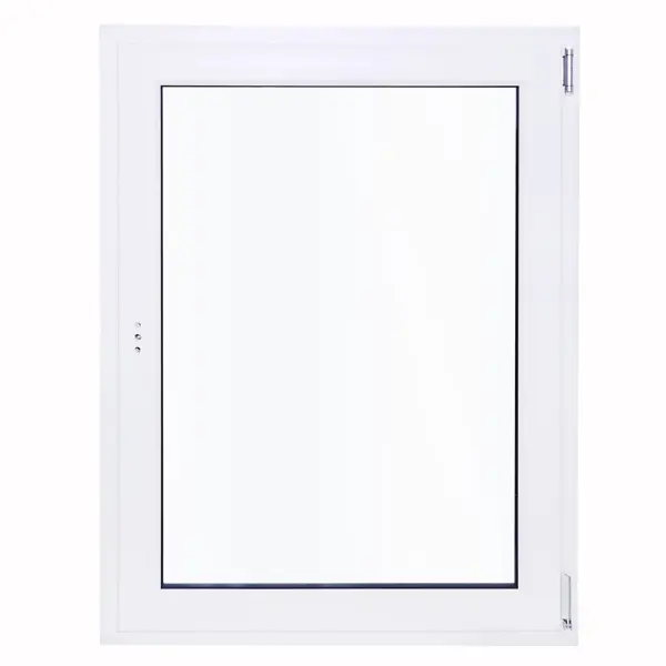 Окно пластиковое ПВХ VEKA одностворчатое 1270x800 мм (ВхШ) правое поворотно-откидное однокамерный стеклопакет белый/белый