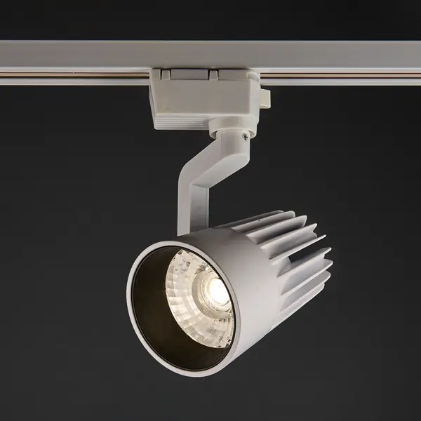 Трековый светильник спот светодиодный Volpe ULB-Q274 30W/4000К 30 Вт 15 м² цвет белый
