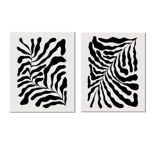 Картина на холсте Модерн 80x50 см 2 шт.