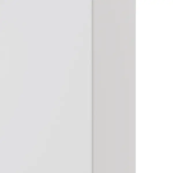 Дверь межкомнатная глухая Соло 25 80x200 см эмаль цвет белый с замком и петлями