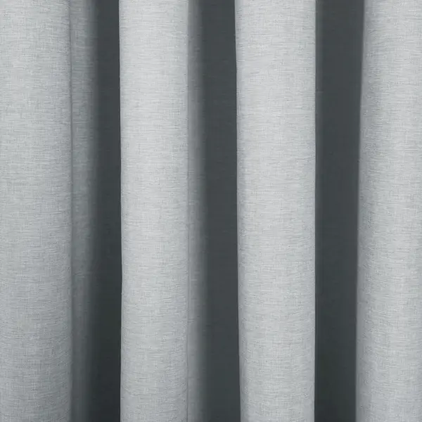 Штора на ленте Flax 200x300 см цвет светло-серый