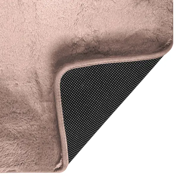Коврик для туалета Swensa Swanny Fossil4 SWM-2400BPN-T 50x50 см цвет серо-розовый