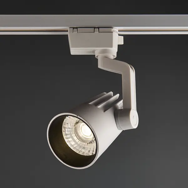 Трековый светильник спот светодиодный Volpe ULB-Q274 25W/4000K 25 Вт 11 м² цвет белый
