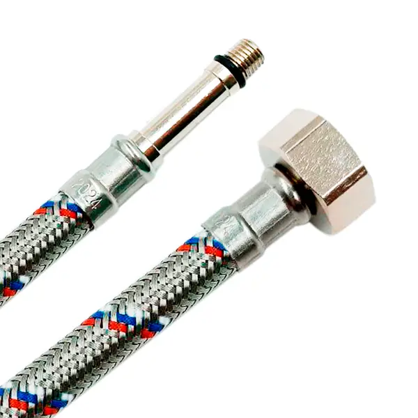 Гибкая подводка для смесителя Ростерм 1/2" М8хЗ7 60 см НР-ВР