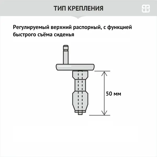 Сиденье для унитаза Lavanta So с микролифтом цвет белый
