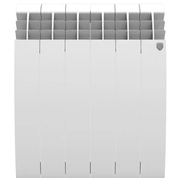 Радиатор секционный Royal Thermo Biliner 500/87 6 секций боковое подключение биметалл белый