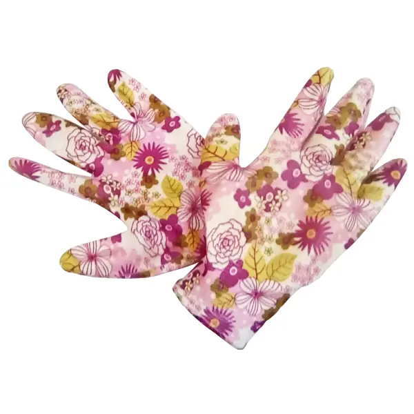 Перчатки садовые GARDEN FLOWERS GF-PN-08S размер S