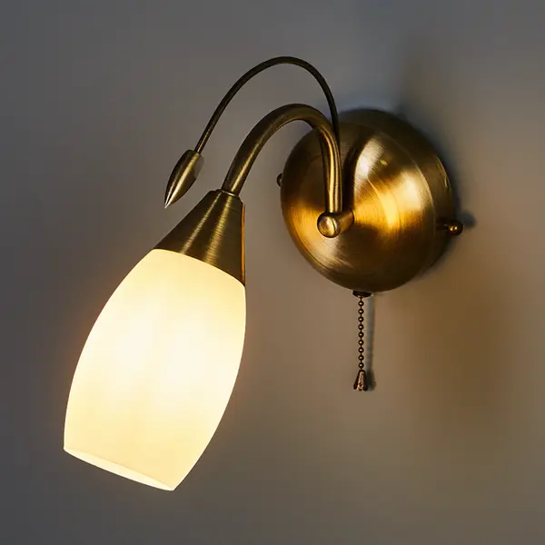Бра Eurosvet Ginevra 22080/1 цвет античная бронза